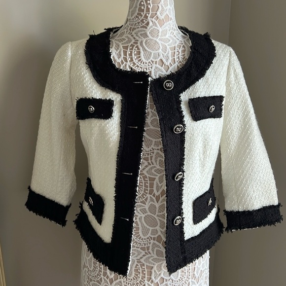 Tweeds jacket with 3/4 sleeves - Picture 3 of 3